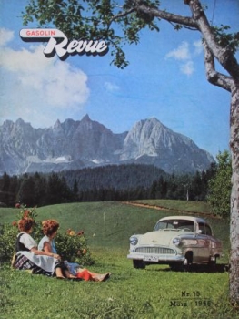 "Gasolin Revue" 1956 Tankstellen-Magazin (8622)